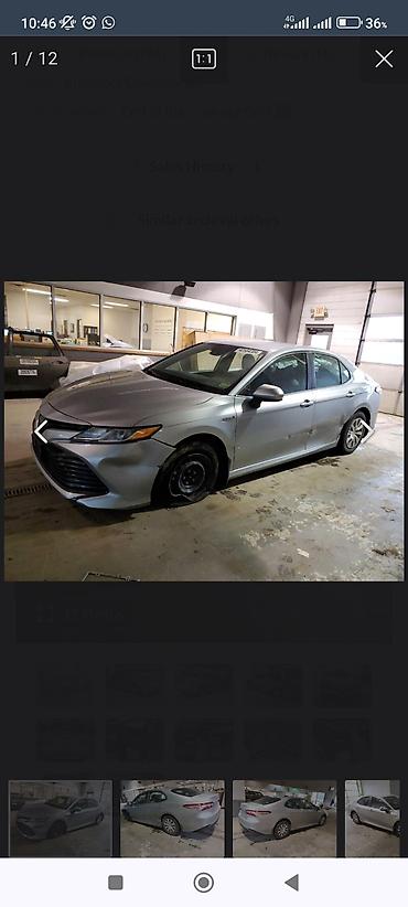 apollo solo: Toyota Camry: 2020 г., 2.5 л, Автомат, Гибрид, Седан — 8