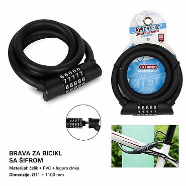 KMT Kombinovana brava sa pet cifara za bicikl 2008603 Brava za bicikl na lalafo.rs KMT Kombinovana brava sa pet cifara za bicikl 2008603 Brava za bicikl