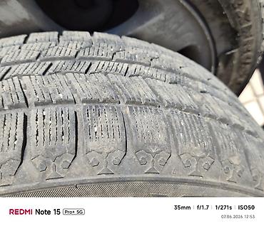 зимние шины 16: Колеса в сборе 205 / 55 / R 16, Зима, Б/у, Комплект, Легковые, Литые, отверстий - 5 — 6