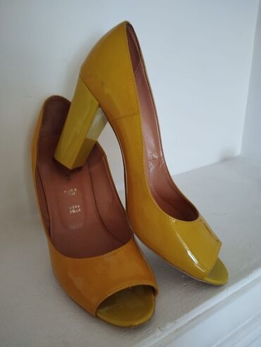 Tuflilər: Tuflilər, Ölçü: 40, rəng - Sarı, Yeni — 4