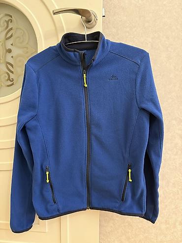 Pencəklər: Quechua flees kurtka (Decathlon) - Rəng: mavi - Material: 100% — 4