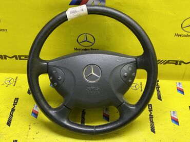 кожаный салон 124: Руль Mercedes-Benz Оригинал, Япония