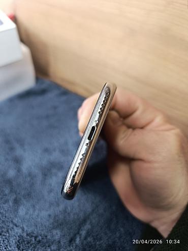 Apple iPhone: IPhone X, Gümüşü, Face ID — 5