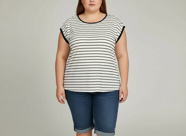 bluzki nietoperz plus size: Жіноча блуза, розмір 4XL