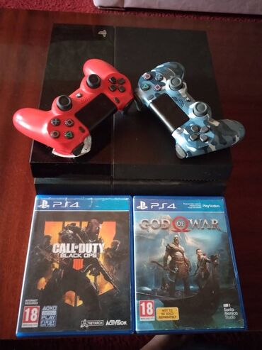 ps4 vr: Sony playstation 4 500GB. Ideal veziyyetdedir, (zedesi, eziyi, fan