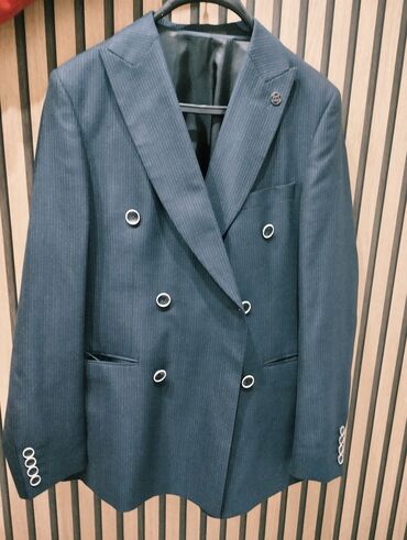 хороший мужской костюм: Классический мужской костюм Hekimoğlu Slim Fit, размер 48 Продаю