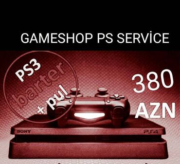 PS3 (Sony PlayStation 3): Playstation 4 En serfeli qiymetlerle Oyunsuz,yaxud oyunlarla olan