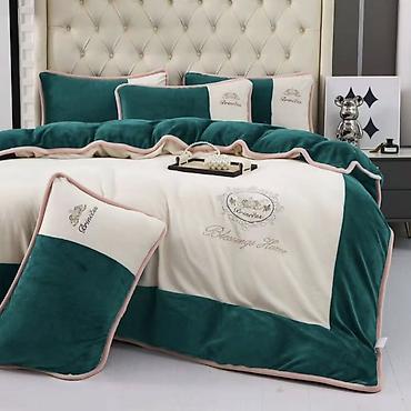 rezinli pastel: Villur material yumşaq pastel yataq desti cüt neferlik ve tek neferlik — 10