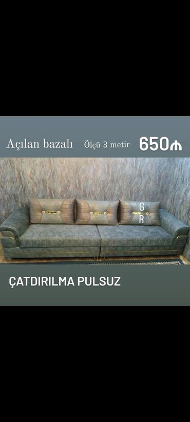 pulsuz mebel: Divan, Yeni, Açılan, Bazalı