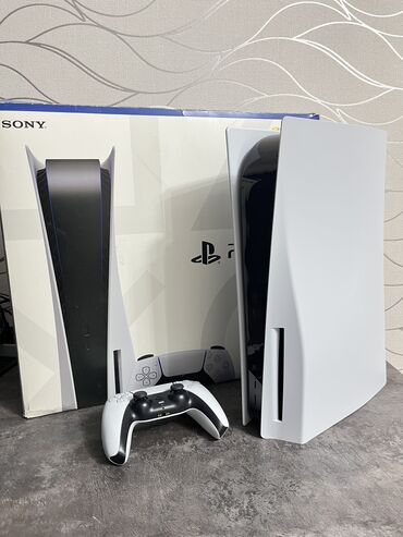 sony playstation 5 бишкек цена: Продается PlayStation 5 с дисководом 	•	Состояние: отличное, без