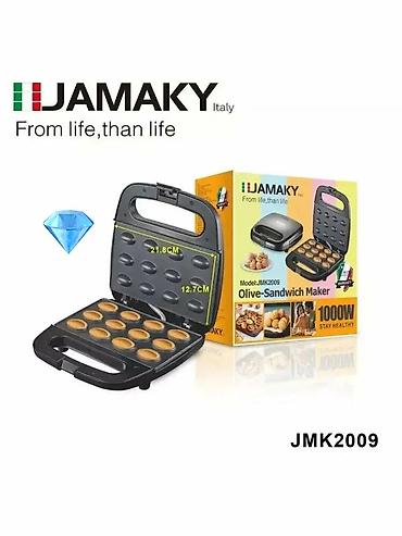 JAMAKY Italy JMK2009 “Olive-Sandwich Maker” – evdə ləzzətli peçenye və