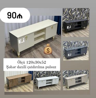 Dolablar: TV stend rəng seçimi var