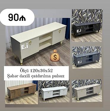 kontakt home tek carpayilar: TV stend rəng seçimi var — 1