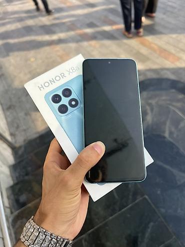 telfon honor: Honor X8a, 128 GB, rəng - Göy — 2