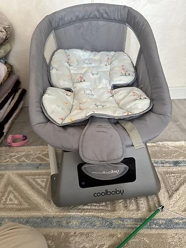 купить качелю: Электрокачеля для малышей Coolbaby - Тип: автоматическая — 2
