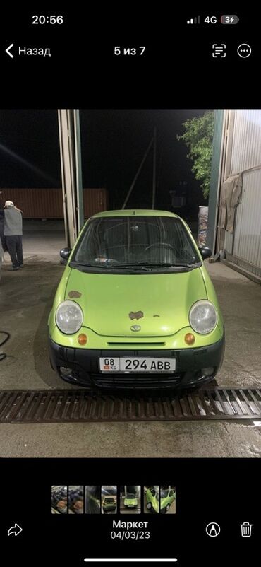 матиз панел: Daewoo Matiz: 2004 г., 0.8 л, Механика, Бензин, Хэтчбэк