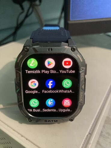 Smart saatlar: Smart saat, Smart, Suya davamlı, rəng - Mavi — 26