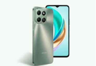 honor telefonlari qiymeti: Honor X6b, 256 GB, rəng - Yaşıl, Face ID, Barmaq izi
