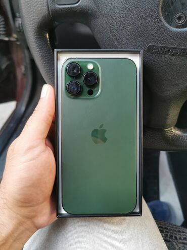 iphone xs max yeni: IPhone 13 Pro Max, 256 GB, Alpine Green