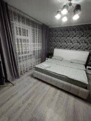 долгосрочная аренда квартир аламедин 1: 1 комната, Душевая кабина, Постельное белье, Кондиционер