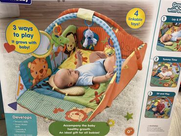 развивающие игрушки из дерева: Продается детский развивающий коврик новый