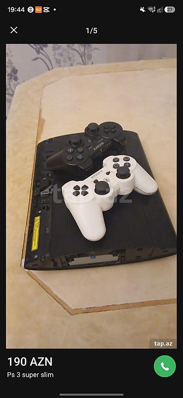 mobil modem internet: Ps 3 super slim Şekilde goründüyü kimi 1 yan 1 de önde olan qabağ — 1