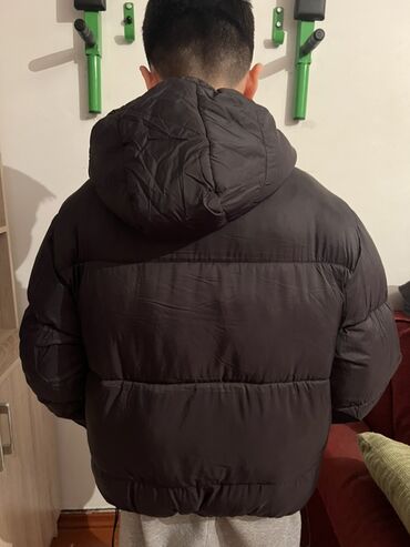 Пуховики и зимние куртки: Пуховик, Короткая модель, С капюшоном, M — 9