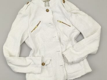 białe klasyczny t shirty: Windbreaker jacket, Stradivarius, S (EU 36), condition - Good
