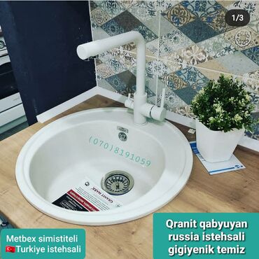 Mətbəx çanaqları: Qabyuyan moykalar nerjavika paslanmayan. leke saxlamayan. derin — 16