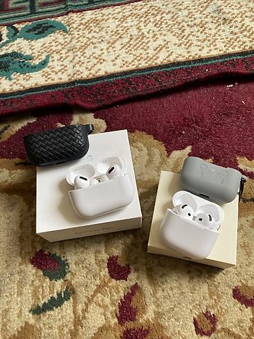 apple studio: Беспроводные вакуумные наушники, Apple, AirPods Pro, Новый — 1