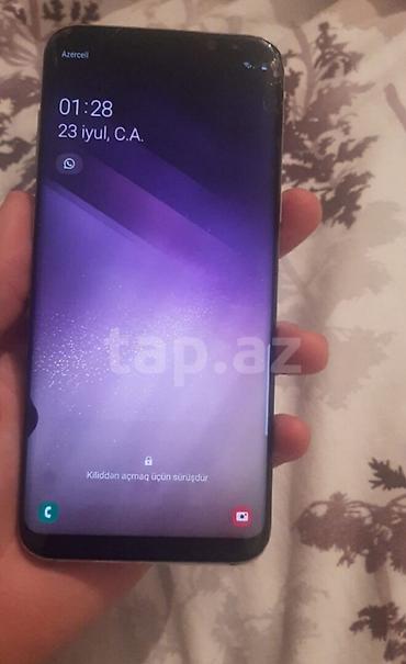 samsung note 8 ekran: Samsung Galaxy S8, 64 GB, rəng - Qara, Sensor — 3