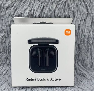 Qulaqlıqlar: Xiaomi Redmi Buds 6 Active Rəng : Black Akkumulyatorun növü : Li-ion