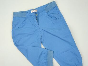 spodnie jeans w kwiaty: XS (EU 34), condition - Good