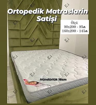 ortopedik kreslolar: Ortopedik matrasların satışı - Ölçülər və qiymətlər: - 90x200 – 95₼ — 1