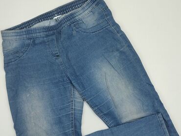 czarne spodnie jeans damskie: Джинси, L, стан - Задовільний