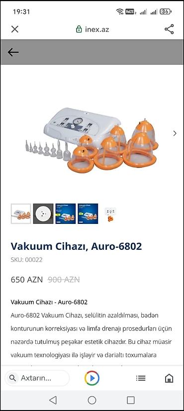 Vakuum masajı