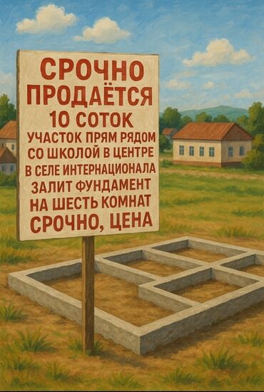 Продажа участков: 10 соток, Для строительства