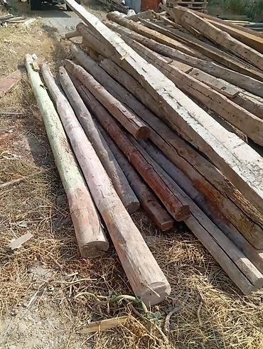 Taxta-şalban: Taxta dirəklər və şalbanlar - Material: iynəyarpaqlı ağac (şam/ladin — 1