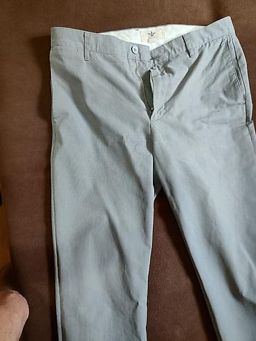 Брюки: Мужские брюки Uniqlo, размер L, брюки серые dockersодни брюки 2500 — 6