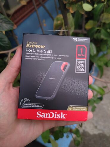 telefon aksesuarları toptan: Sandisk extreme 1tb Yeni bağlı qutu! Sandisk extreme Portable ssd