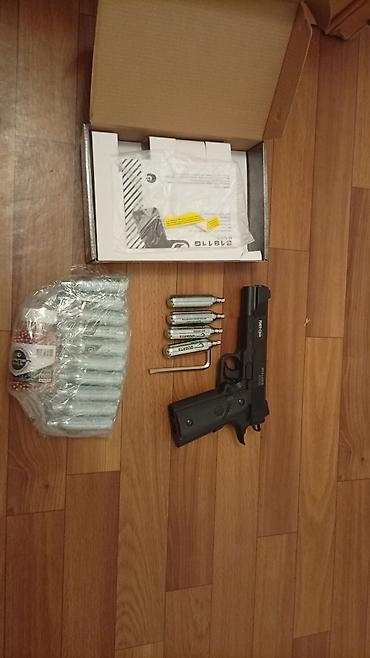 стро: Пневматический пистолет Stalker S1911G (CO₂, 4,5 мм) Описание: - Тип — 1