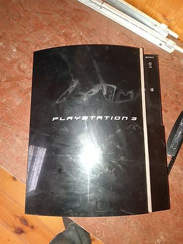 sony plastation 3: Sony PlayStation 3 (Fat model) - Rəng: Qara, parlaq korpus - Korpus — 1