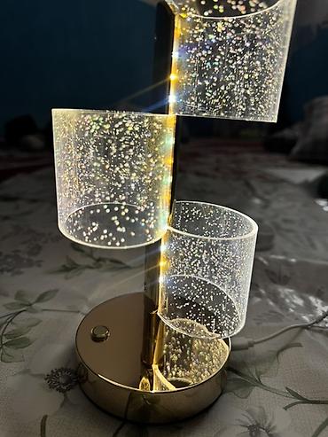 Освещение: Настольный LED-светильник с акриловыми плафонами «Пузырьки» - — 4