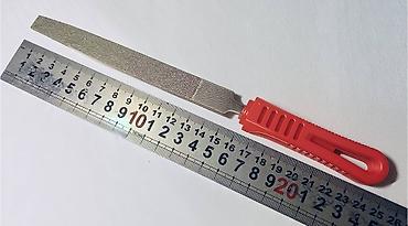 vise leopard: Nova dijamantska turpija. Dimenzije dijamantskog dela turpije: širina — 5