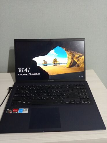 макбук air: Ноутбук, Asus, 4 ГБ ОЭТ, AMD Ryzen 3, 15.6 ", Жумуш, окуу үчүн, эс тутум SSD