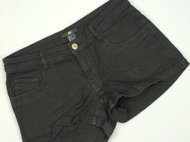spodnie plus size wysoki stan: H&M, Shorts for women, size S (EU 36)