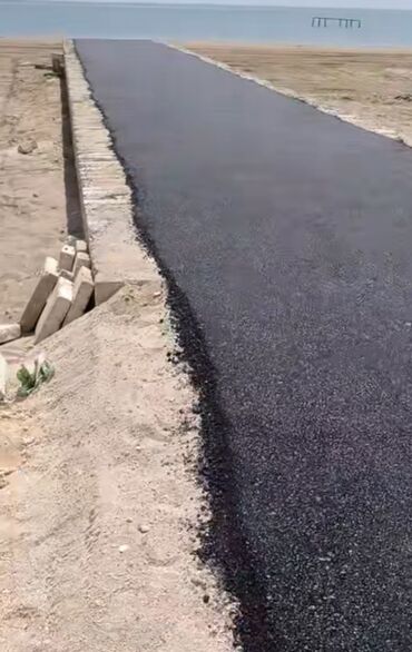 Tikinti işləri: Asfaltlama və səki örtüyü xidməti - Qırmadaş və bitum əsaslı isti — 5