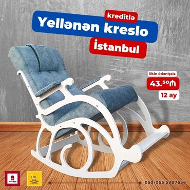 Kreslolar: Yeni, Kreslo-kaçalka, Kredit var, Şəhərdaxili pulsuz çatdırılma — 7