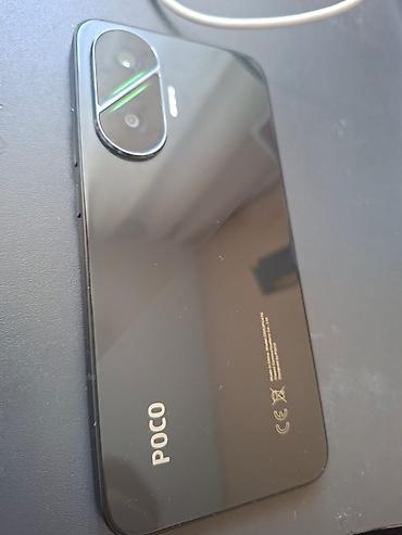 смарт: Poco F7, Б/у, 512 ГБ, цвет - Черный — 1