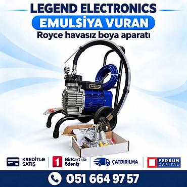 Elan başlığı: Royce havasız boya aparatı / emulsiya vuran Elan mətni lalafo.az -da Elan başlığı: Royce havasız boya aparatı / emulsiya vuran Elan mətni